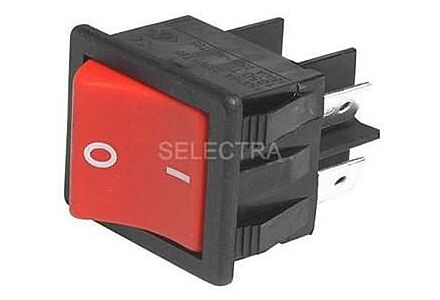 numatic schakelaar henry james nv370 220552 aan uit stofzuiger oud model 2 polig rood