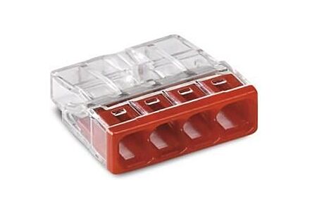 Lasklem 4-voudig mini 0,5-2,5mm doos(100)