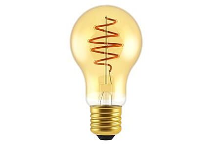 Nordlux LED E27 Spiraal Goud Dimbaar 2200K