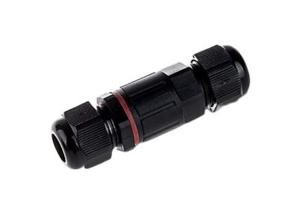 V-Tac Waterdichte Kabelkoppeling IP68 Zwart