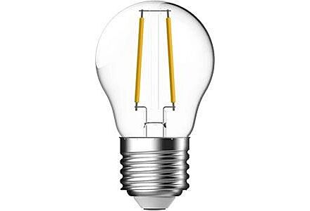 Energetic LED kogel E27 2,1-25W 2700K filament helder