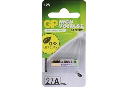 GP 27A batterij 12V - Alkaline voor alarmen