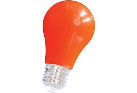 LED normaallamp GLS E27 rood 2W