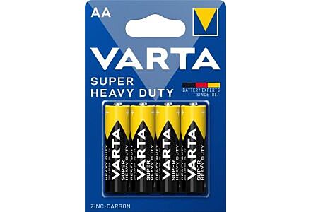 Varta Super Heavy Duty batterij AA blister(4)