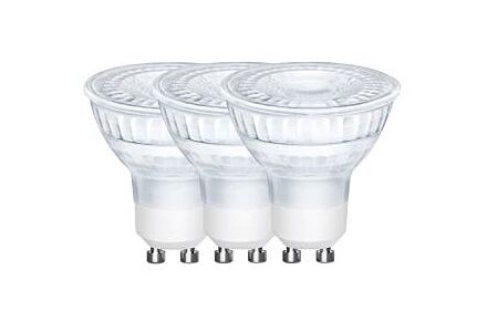 Energetic LED Spot GU10 4,7W Glas 3-Pack