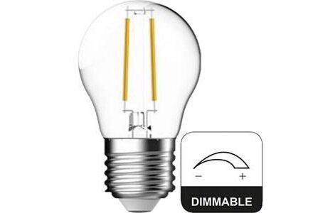 Energetic LED Kogel E27 2700K Dimbaar