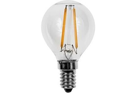 SPL LED Kogel E14 1,5-15W 2500K Dimbaar Helder