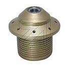 Fitting e27 kraag goudkleurig vaste flens uitwendige schroefdraad en m10x1 exclusief ringen 605410 Fitting e27 kraag goudkleurig vaste flens uitwendige schroefdraad en m10x1 exclusief ringen 605410