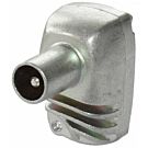 Technetix haakse IEC-connector, hoge afscherming Technetix haakse IEC-connector, hoge afscherming
