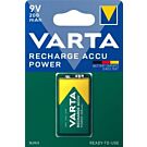 Varta NiMH oplaadbare batterij E 9V 200mA blister(1) Varta NiMH oplaadbare batterij E 9V 200mA blister(1)