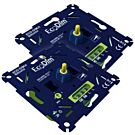 LED dimmer 0-250W EcoDim fase afsnijding - 2 Pack LED dimmer 0-250W EcoDim fase afsnijding - 2 Pack