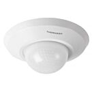 Aanwezigheidsmelder IR in/opbouw plafond 360 graden IP44 wit Aanwezigheidsmelder IR in/opbouw plafond 360 graden IP44 wit