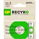 GP ReCyko AA 2600mAh NiMH Oplaadbare Batterijen