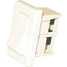 Inbouw wipschakelaar wit 029288 Inbouw wipschakelaar wit 029288