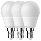 Energetic LED Kogel E14 4,9W - Set van 3