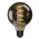 LED Globe G95 E27 4-20W 2200K filament spiraal grey dimbaar LED Globe G95 E27 4-20W 2200K filament spiraal grey dimbaar