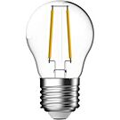 Energetic LED kogel E27 2,1-25W 2700K filament helder Energetic LED kogel E27 2,1-25W 2700K filament helder