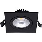 Profolux LED inbouwspot 6W Dimbaar Zwart Profolux LED inbouwspot 6W Dimbaar Zwart