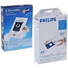 Stofzakken S-Bag long permance 4 stuks 9002560598 e201b FC8021/03 Electrolux Philips AEG Stofzakken S-Bag long permance 4 stuks 9002560598 e201b FC8021/03 Electrolux Philips AEG