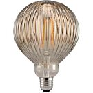 Nordlux LED Globe G125 E27 2200K rook gestreept Nordlux LED Globe G125 E27 2200K rook gestreept