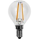 SPL LED Kogel E14 1,5-15W 2500K Dimbaar Helder SPL LED Kogel E14 1,5-15W 2500K Dimbaar Helder