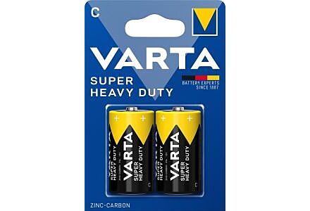 Varta Super Heavy Duty C Batterijen - 2 Stuks