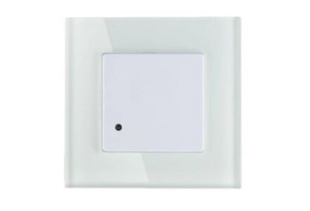 Radar bewegingssensor inbouw wand wit/glas design