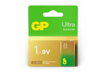 GP Ultra Alkaline E 9V batterij - Langdurig