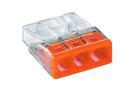 Lasklem 3-voudig mini 0,5-2,5mm doos(100)