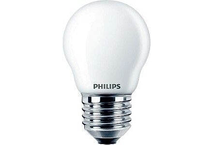 Philips LED Kogel E27 4,3W 2700K Filament Mat