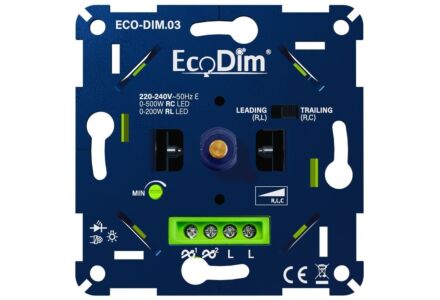 LED dimmer 0-500W EcoDim universeel