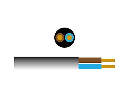 Kabel H07RN-F Neopreen 2x1,5 qmm NWPK
