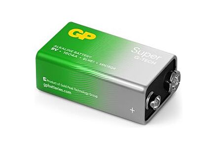 GP Super Alkaline 9V Batterij E Blok