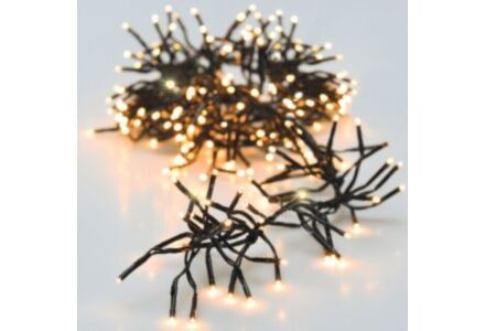 Koppelbare clusterverlichting 768 LEDS 5,5m extra warm wit