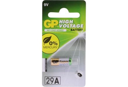 GP Alkaline 9V Batterij voor Alarmsystemen