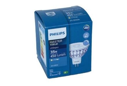 Philips LED Spot GU5.3 Dimbaar 2700K