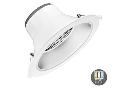 LED downlighter reflector 15W 3CCT dimbaar wit
