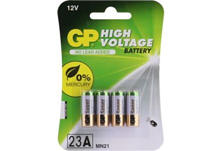 GP 23A Alkaline Batterijen 12V 