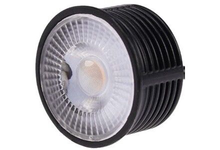 LED module inbouw 50mm 5W 2700K 38gr zwart dimbaar