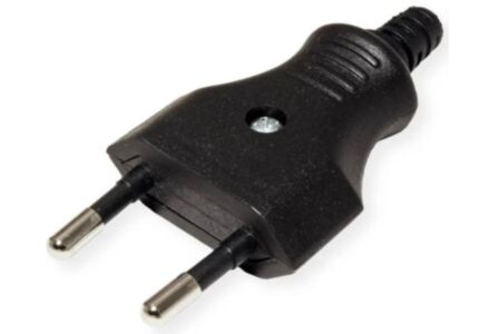 Eurostekker zwart Bachmann 900.002