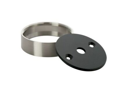 Opbouwrand voor LED meubelspot LED4910 geschuurd staal