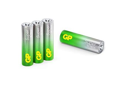 GP Super Alkaline AA batterijen 4-pack | Langdurig