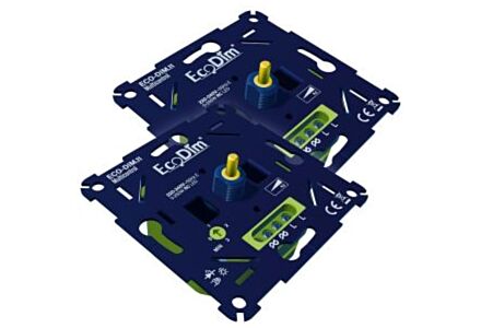 LED dimmer 0-250W EcoDim fase afsnijding - 2 Pack