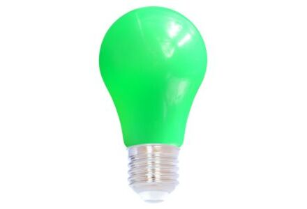 LED normaallamp GLS E27 groen 2W
