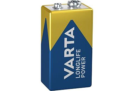 Varta Longlife Power E 9V Batterij - Krachtig & Betrouwbaar