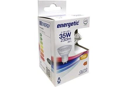 Energetic LED spot GU10 3,1-35W 2700K