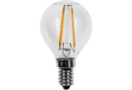 SPL LED Kogel E14 1,5-15W 2500K Dimbaar Helder