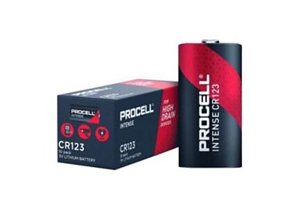Duracell Procell Intense Lithium batterij CR123A 3V doos(10)
