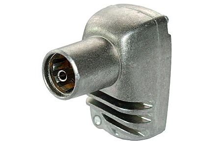 IEC-connector female haaks