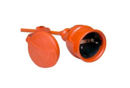 Orno PVC Verlengsnoer Oranje 50m 2000W